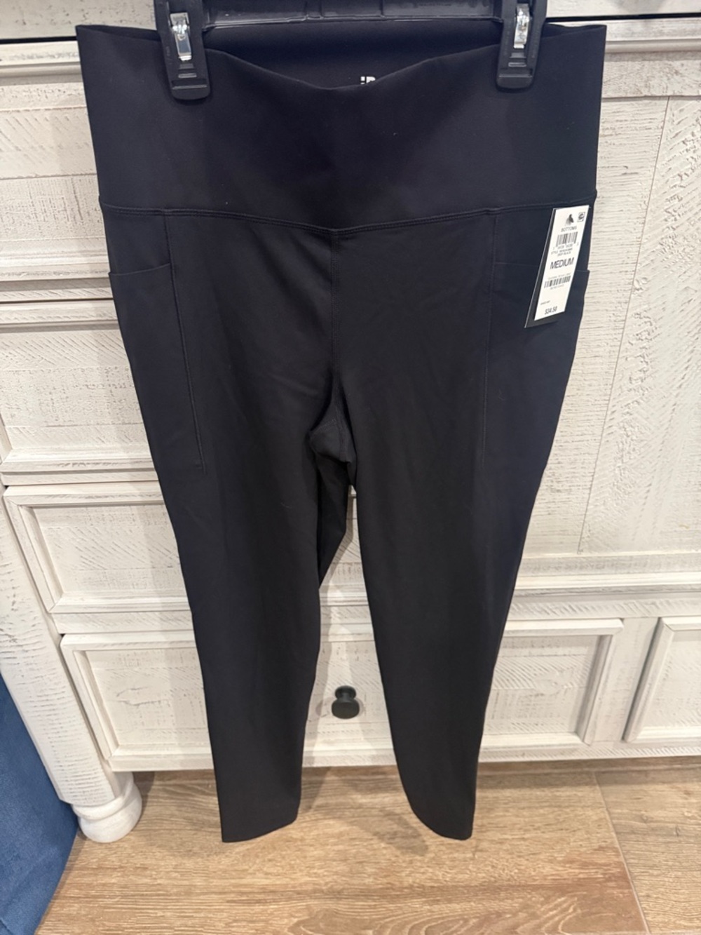 Brand New (with tags) Ideology Black High-Waist Leggings with Side Pockets